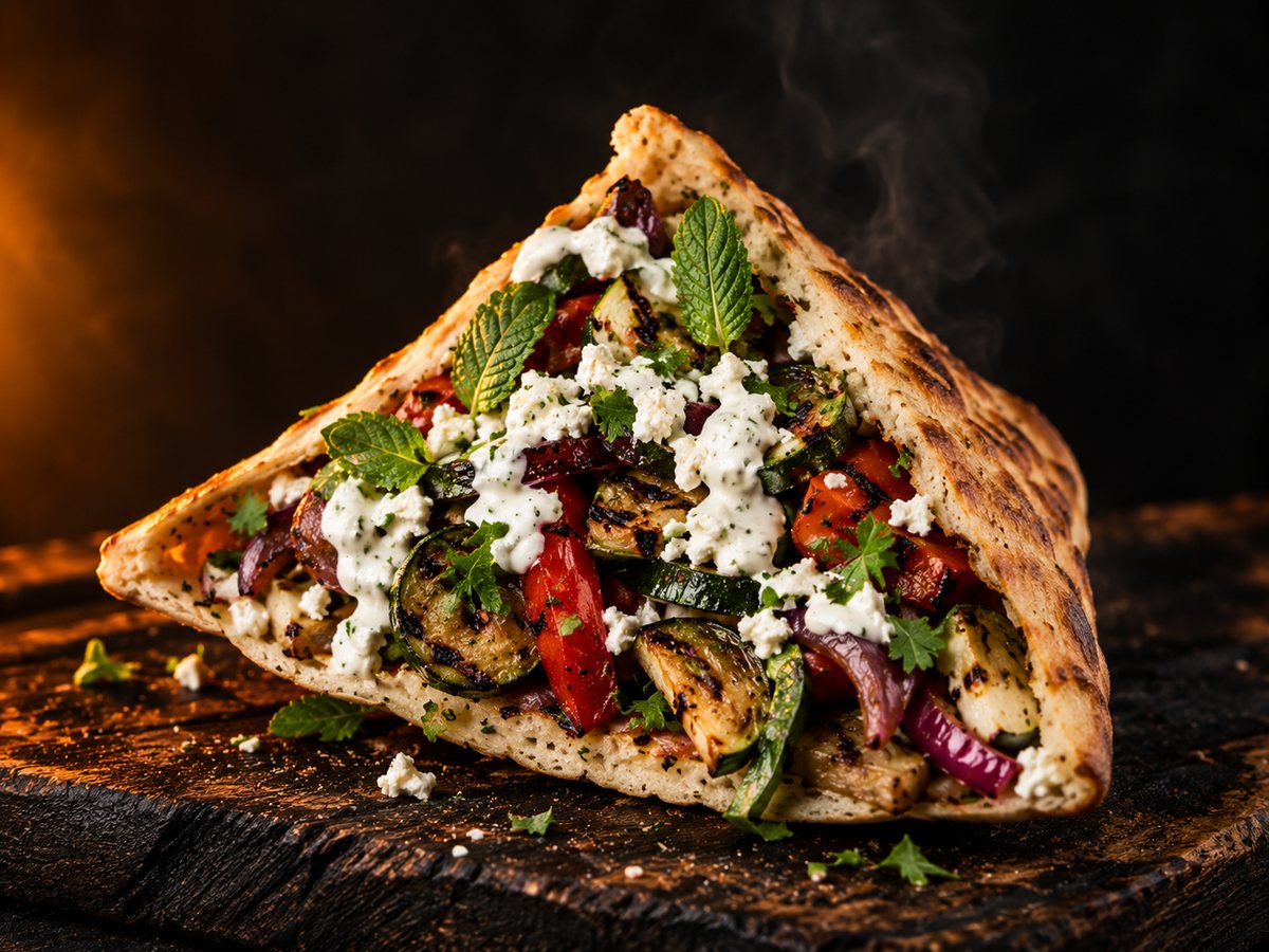 Gemüse kebab